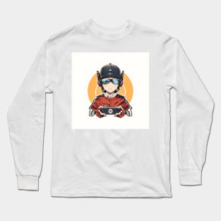 Gamers boy Long Sleeve T-Shirt